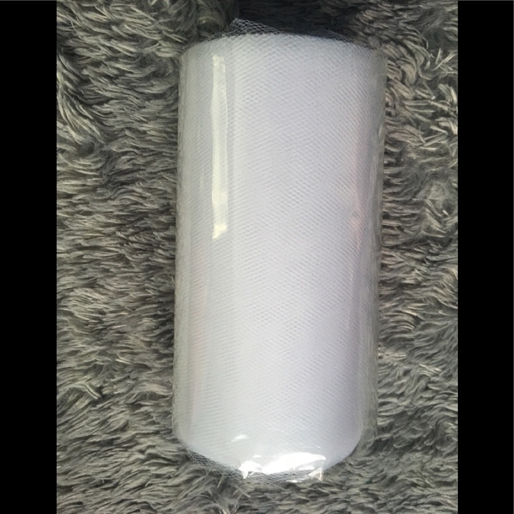 🌼5 for $25🌼 White Tulle Spool